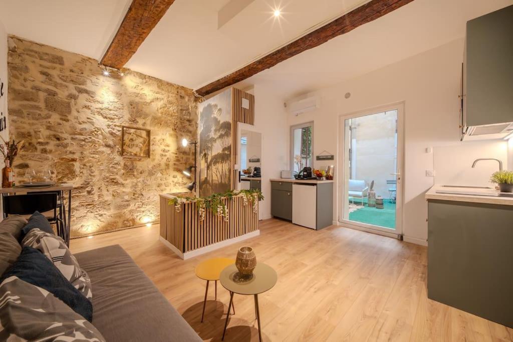 La Suite Eximia Avec Patio - Parking Souterrain Inclus - Centre Historique Montpellier Ngoại thất bức ảnh