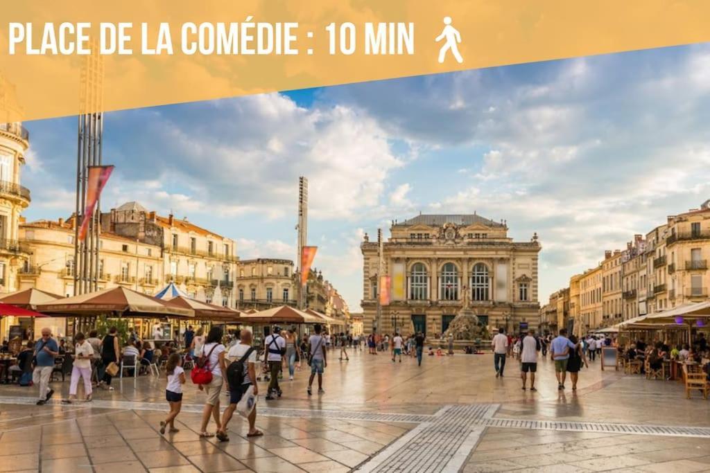 La Suite Eximia Avec Patio - Parking Souterrain Inclus - Centre Historique Montpellier Ngoại thất bức ảnh